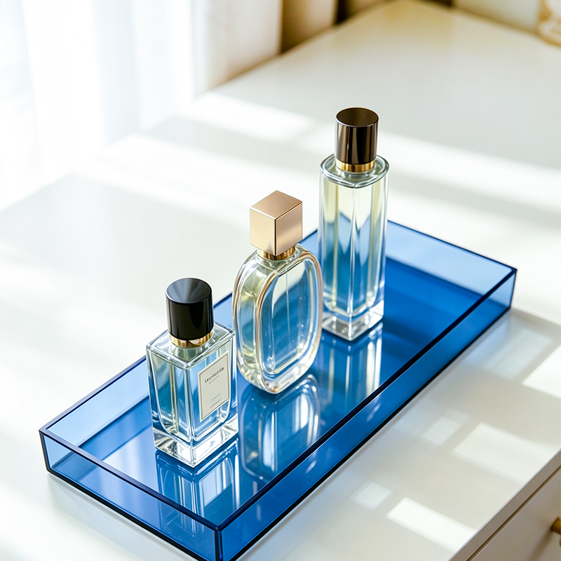 Home Fragrance Luxury - Многоцветный акриловый прямоугольный поднос для хранения,