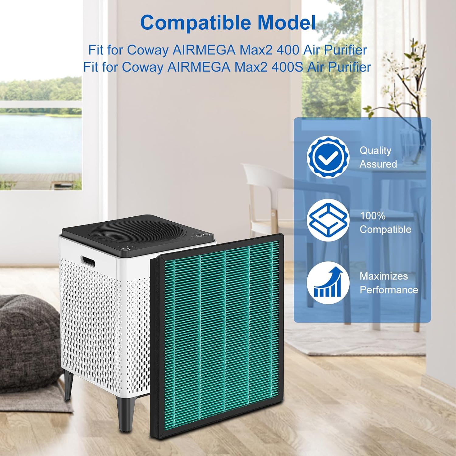 Набор сменных фильтров 400/400 – обзор и цена Coway Air Purifier Airmega 400